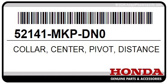 Honda 52141-MKP-DN0 Collar, Center, Pivot, Distance