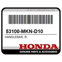 Honda 53100-MKN-D10 Handlebar, R.