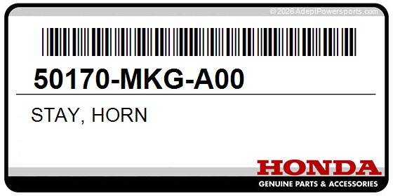 Honda 50170-MKG-A00 Stay, Horn