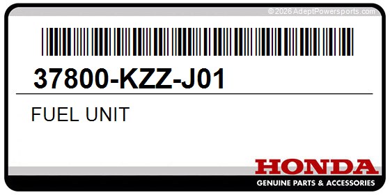 Honda 37800-KZZ-J01 Fuel Unit