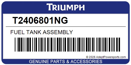 Triumph T2406801NG Fuel Tank Assembly