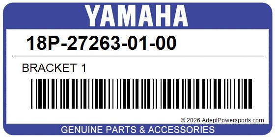 Yamaha 18P-27263-01-00 Bracket 1