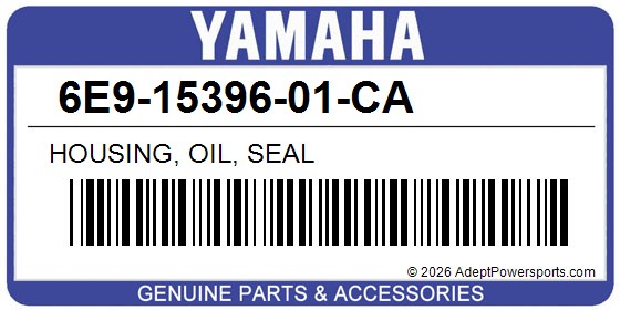 Yamaha 6E9-15396-01-CA Housing, Oil, Seal