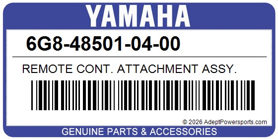 Yamaha 6G8-48501-04-00 Remote Cont. Attachment Assy.