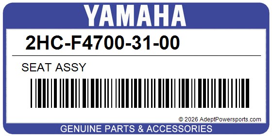 Yamaha 2HC-F4700-31-00 Seat Assy