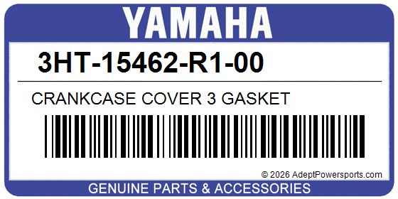 Yamaha 3HT-15462-R1-00 Crankcase Cover 3 Gasket