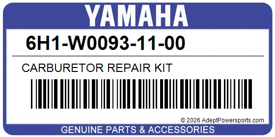 Yamaha 6H1-W0093-11-00 Carburetor Repair Kit