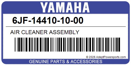 Yamaha 6JF-14410-10-00 Air Cleaner Assembly