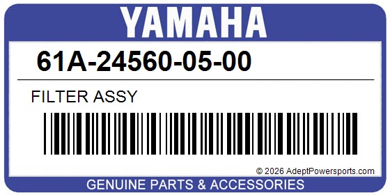 Yamaha 61A-24560-05-00 Filter Assy