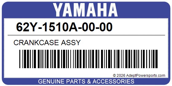 Yamaha 62Y-1510A-00-00 Crankcase Assy
