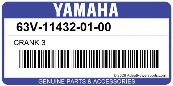 Yamaha 63V-11432-01-00 Crank 3