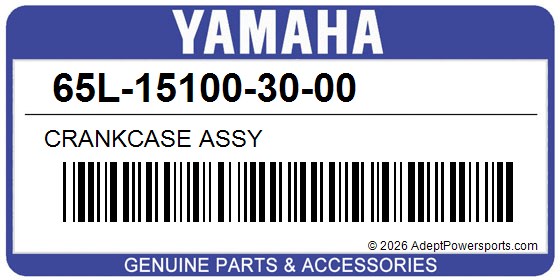 Yamaha 65L-15100-30-00 Crankcase Assy