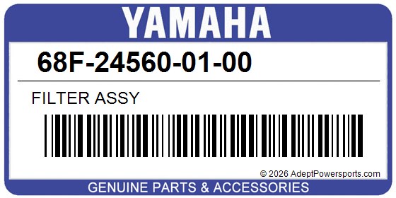 Yamaha 68F-24560-01-00 Filter Assy