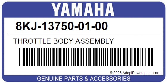 Yamaha 8KJ-13750-01-00 Throttle Body Assembly