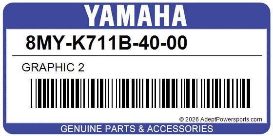 Yamaha 8MY-K711B-40-00 Graphic 2