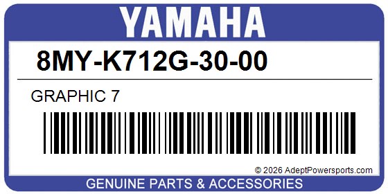 Yamaha 8MY-K712G-30-00 Graphic 7