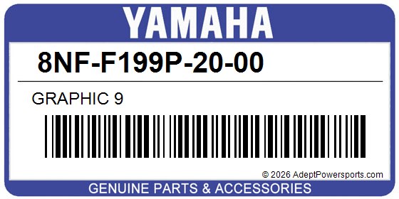 Yamaha 8NF-F199P-20-00 Graphic 9