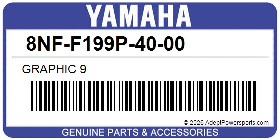 Yamaha 8NF-F199P-40-00 Graphic 9
