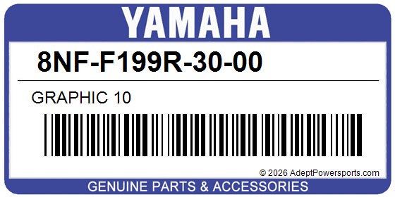 Yamaha 8NF-F199R-30-00 Graphic 10