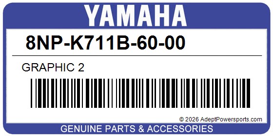 Yamaha 8NP-K711B-60-00 Graphic 2