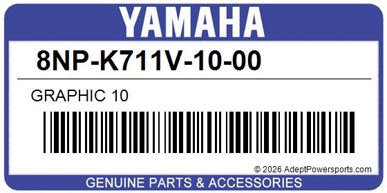 Yamaha 8NP-K711V-10-00 Graphic 10