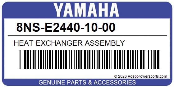 Yamaha 8NS-E2440-10-00 Heat Exchanger Assembly