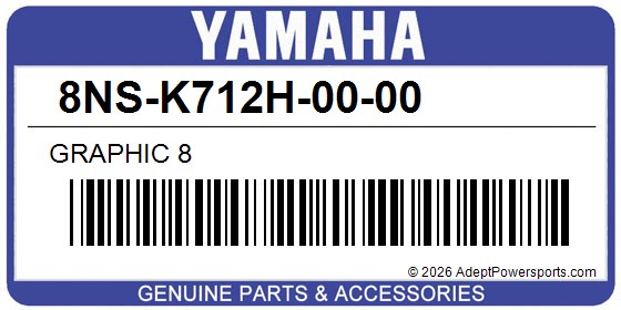 Yamaha 8NS-K712H-00-00 Graphic 8