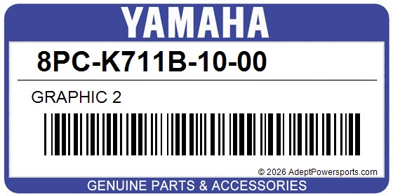 Yamaha 8PC-K711B-10-00 Graphic 2