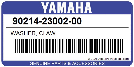 Yamaha 90214-23002-00 Washer, Claw