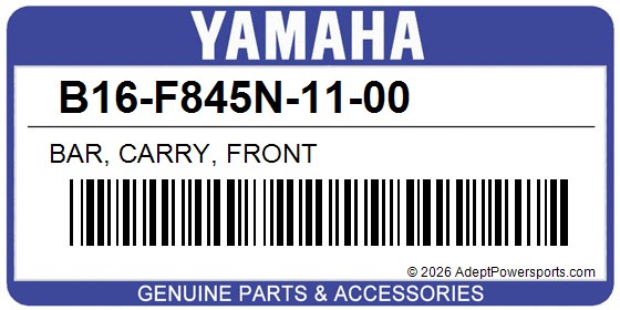 Yamaha B16-F845N-11-00 Bar, Carry, Front