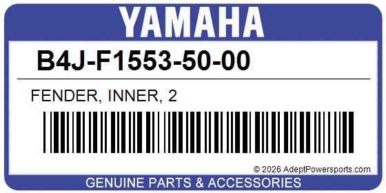 Yamaha B4J-F1553-50-00 Fender, Inner, 2