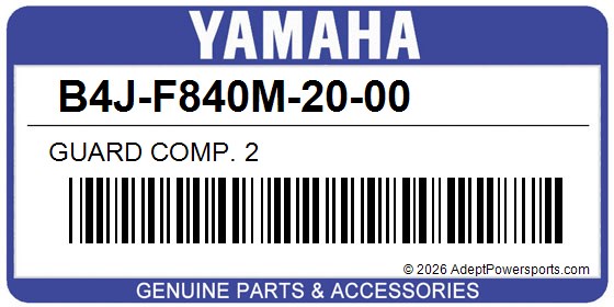 Yamaha B4J-F840M-20-00 Guard Comp. 2