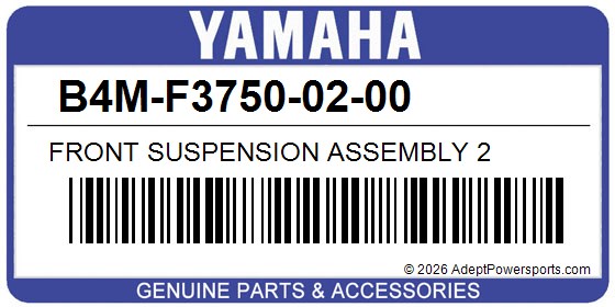 Yamaha B4M-F3750-02-00 Front Suspension Assembly 2