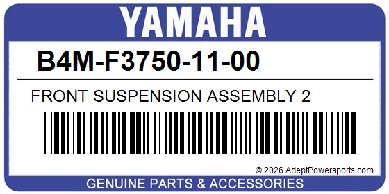 Yamaha B4M-F3750-11-00 Front Suspension Assembly 2