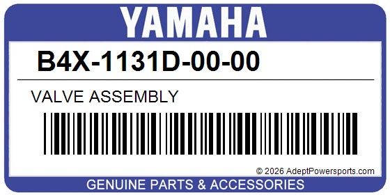 Yamaha B4X-1131D-00-00 Valve Assembly