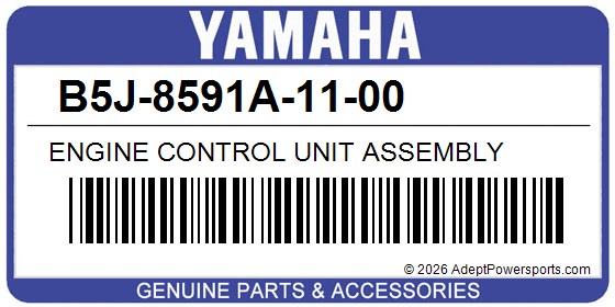 Yamaha B5J-8591A-11-00 Engine Control Unit Assembly