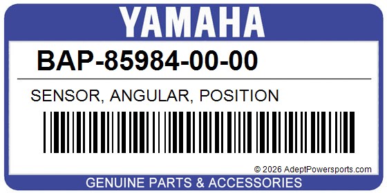 Yamaha BAP-85984-00-00 Sensor, Angular, Position