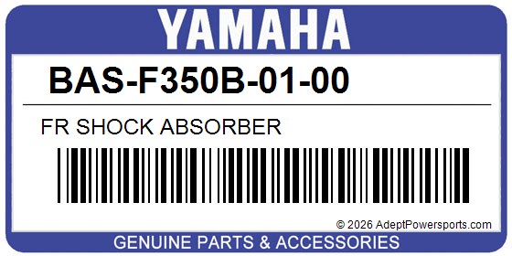 Yamaha BAS-F350B-01-00 Fr Shock Absorber