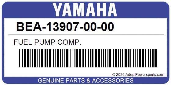 Yamaha BEA-13907-00-00 Fuel Pump Comp.