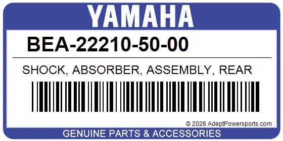 Yamaha BEA-22210-50-00 Shock, Absorber, Assembly, Rear