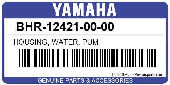 Yamaha BHR-12421-00-00 Housing, Water, Pum