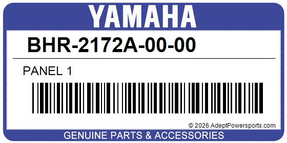 Yamaha BHR-2172A-00-00 Panel 1