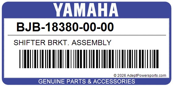 Yamaha BJB-18380-00-00 Shifter Brkt. Assembly