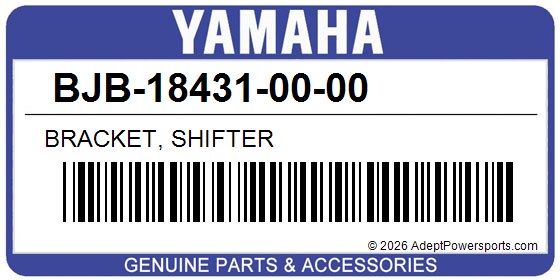 Yamaha BJB-18431-00-00 Bracket, Shifter