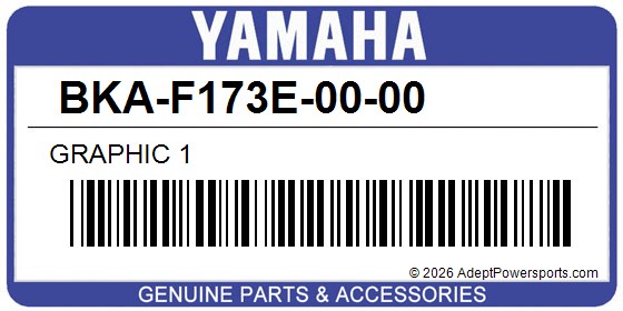 Yamaha BKA-F173E-00-00 Graphic 1