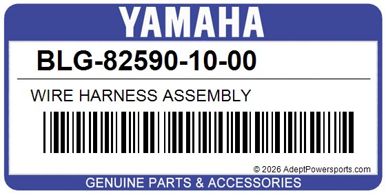 Yamaha BLG-82590-10-00 Wire Harness Assembly