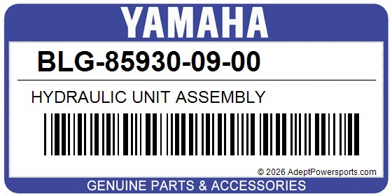 Yamaha BLG-85930-09-00 Hydraulic Unit Assembly