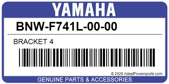 Yamaha BNW-F741L-00-00 Bracket 4