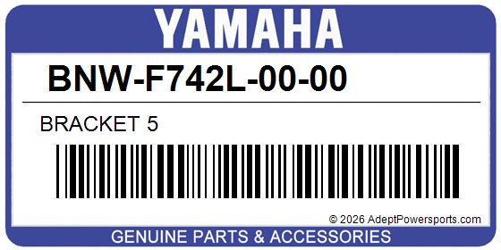 Yamaha BNW-F742L-00-00 Bracket 5