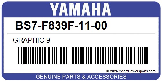 Yamaha BS7-F839F-11-00 Graphic 9